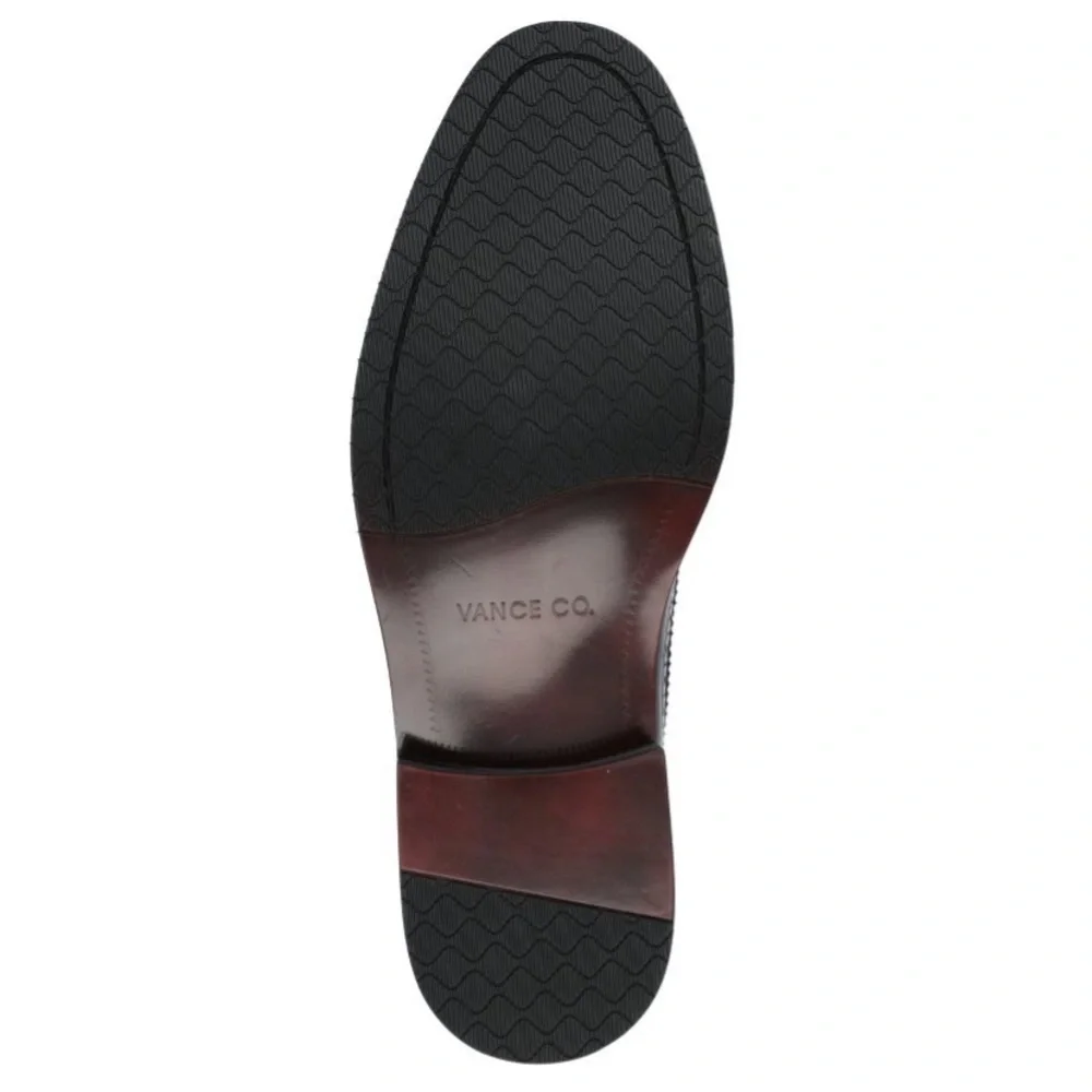 Vance Co. Gordy Tru Comfort Foam Wingtip Lace-up Dress Shoe, Black 10.5 new